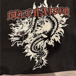 Brandy Melville - Black Hellraiser Hoodie.